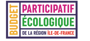 Logo "Budget participatif, écologique et solidaire de la Région Île-de-France"
